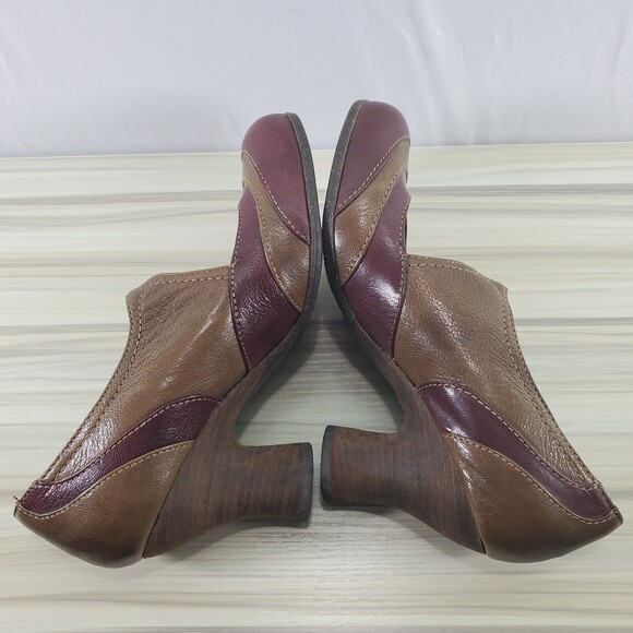 Naya 6.5 Jupiter Anthropologie Heels Retro Vintage Style Buckle Mary Jane Brown - Picture 8 of 14